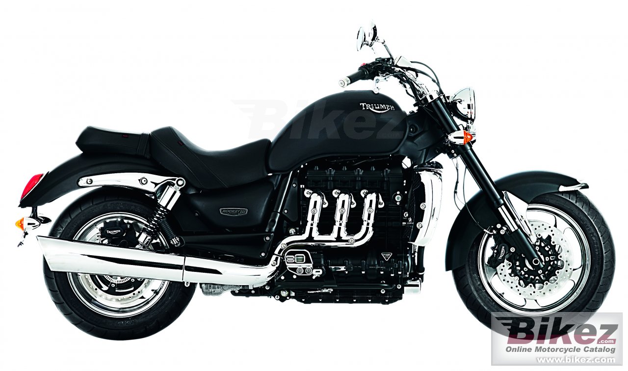 Big Triumph rocket iii roadster picture and wallpaper from Bikez.com